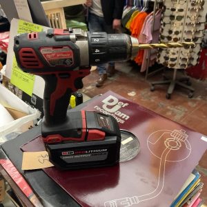 Milwaukee M18 FUEL cordless drill/driver with M18 REDLITHIUM High Output HD12...