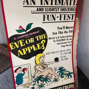 Eve or the Apple? Vintage Movie Poster