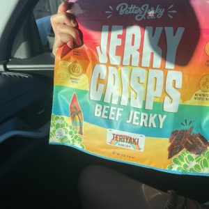 Better Jerky Co. Jerky Crisps Beef Jerky Teriyaki Aloha State 6 oz bag