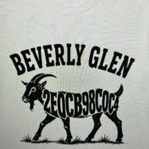 Beverly Glen Graphic T-Shirt with Goat Design